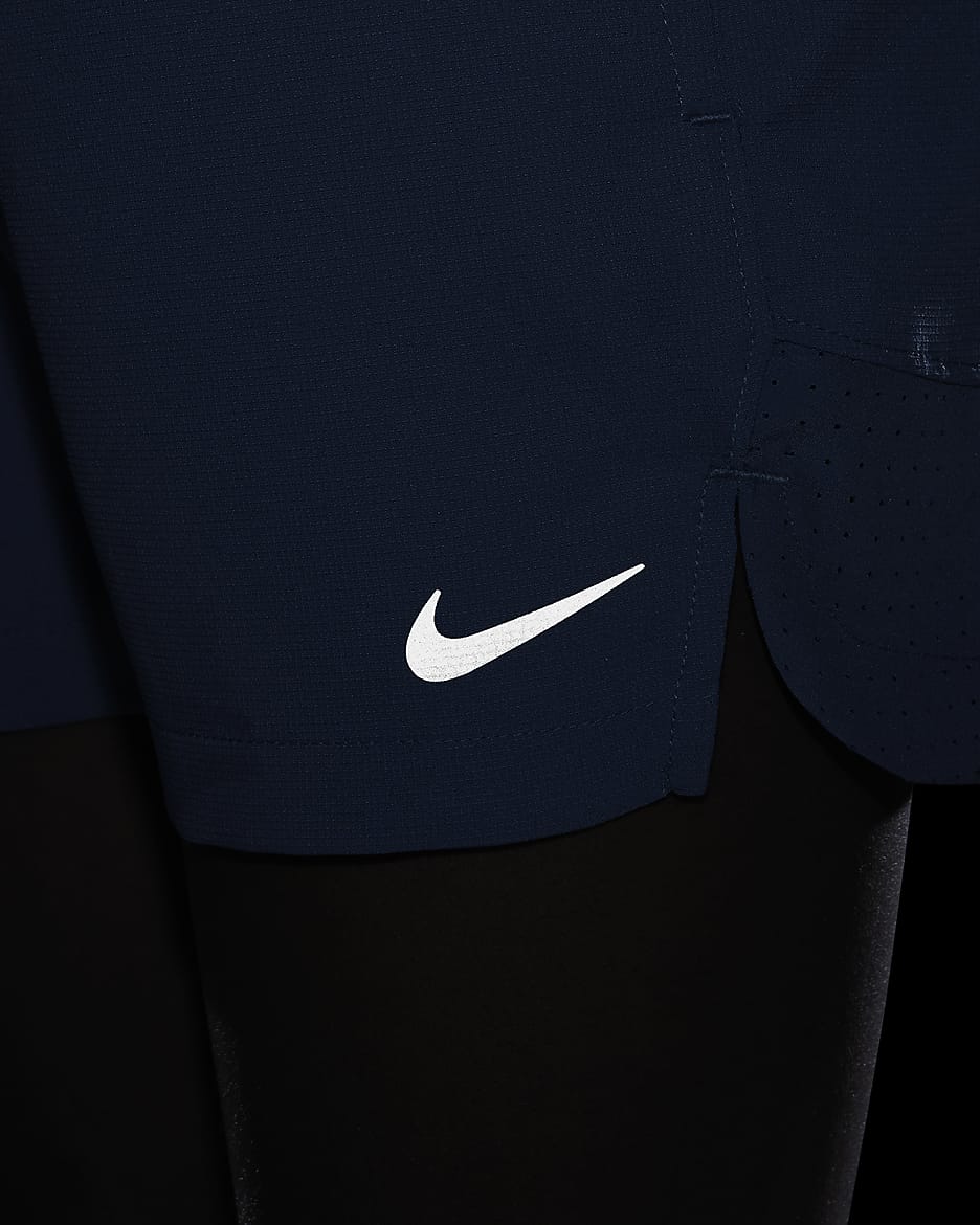 Nike Multi Tech EasyOn Pantalón corto de entrenamiento Dri-FIT - Niño - Aegean Storm/Negro