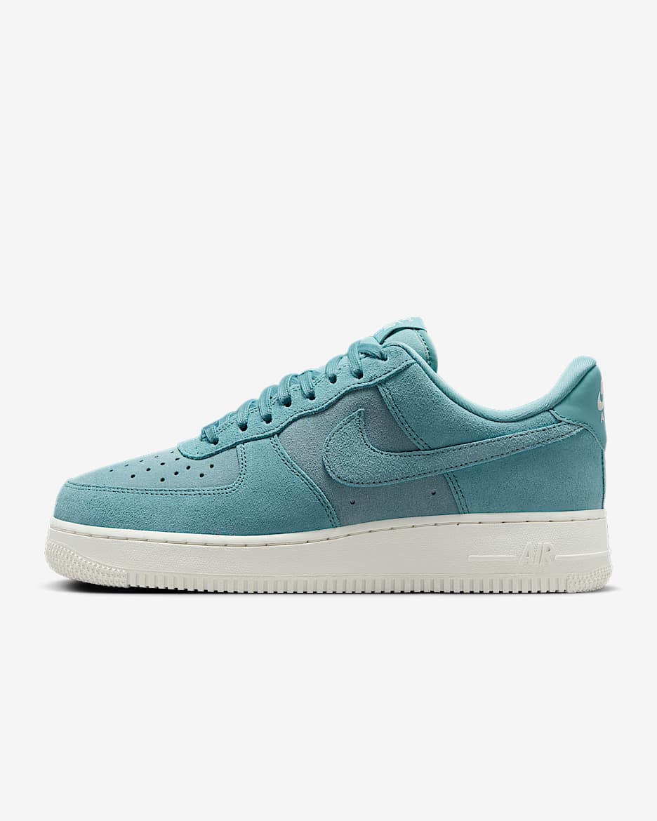 Nike Air Force 1 '07 damesschoenen - Denim Turquoise/Sail/Denim Turquoise