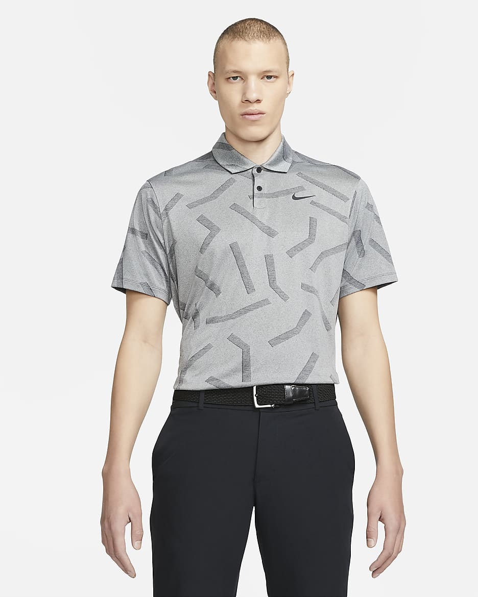 Nike Dri-FIT Vapor Men's Golf Polo - Dust/Black