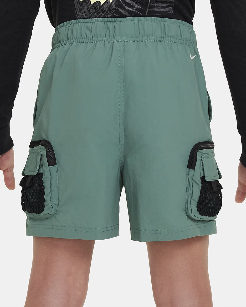 Shorts cargo para niños talla grande Nike ACG - De costa a costa/De costa a costa/Negro/Blanco cumbre