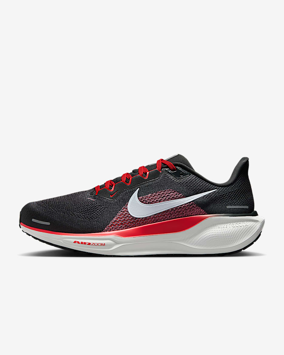 Nike Pegasus 41 Sabatilles de running de carretera (extraamples) - Home - Dark Smoke Grey/Carmesí clar/Total Orange/Negre