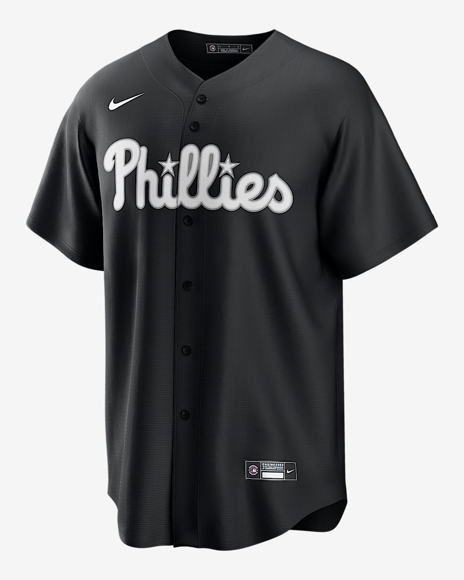 Bryce Harper Philadelphia Phillies Men's Nike MLB Replica Jersey - Black