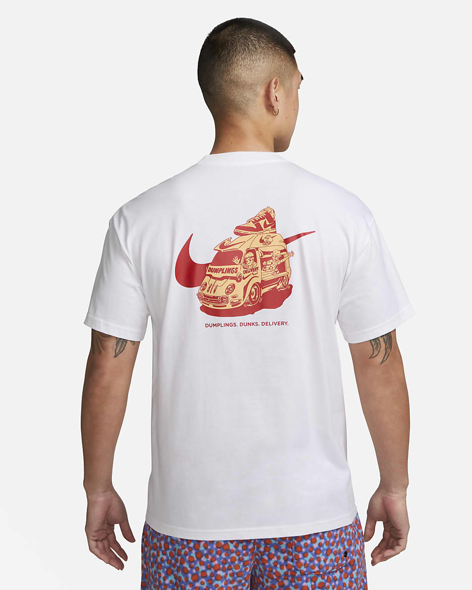 Nike Sportswear 男款 T 恤 - 白色