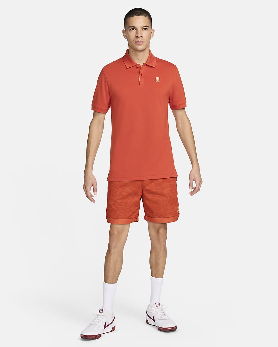 NikeCourt Heritage Dri-FIT Tennisshorts für Herren (ca. 15 cm) - Rust Factor