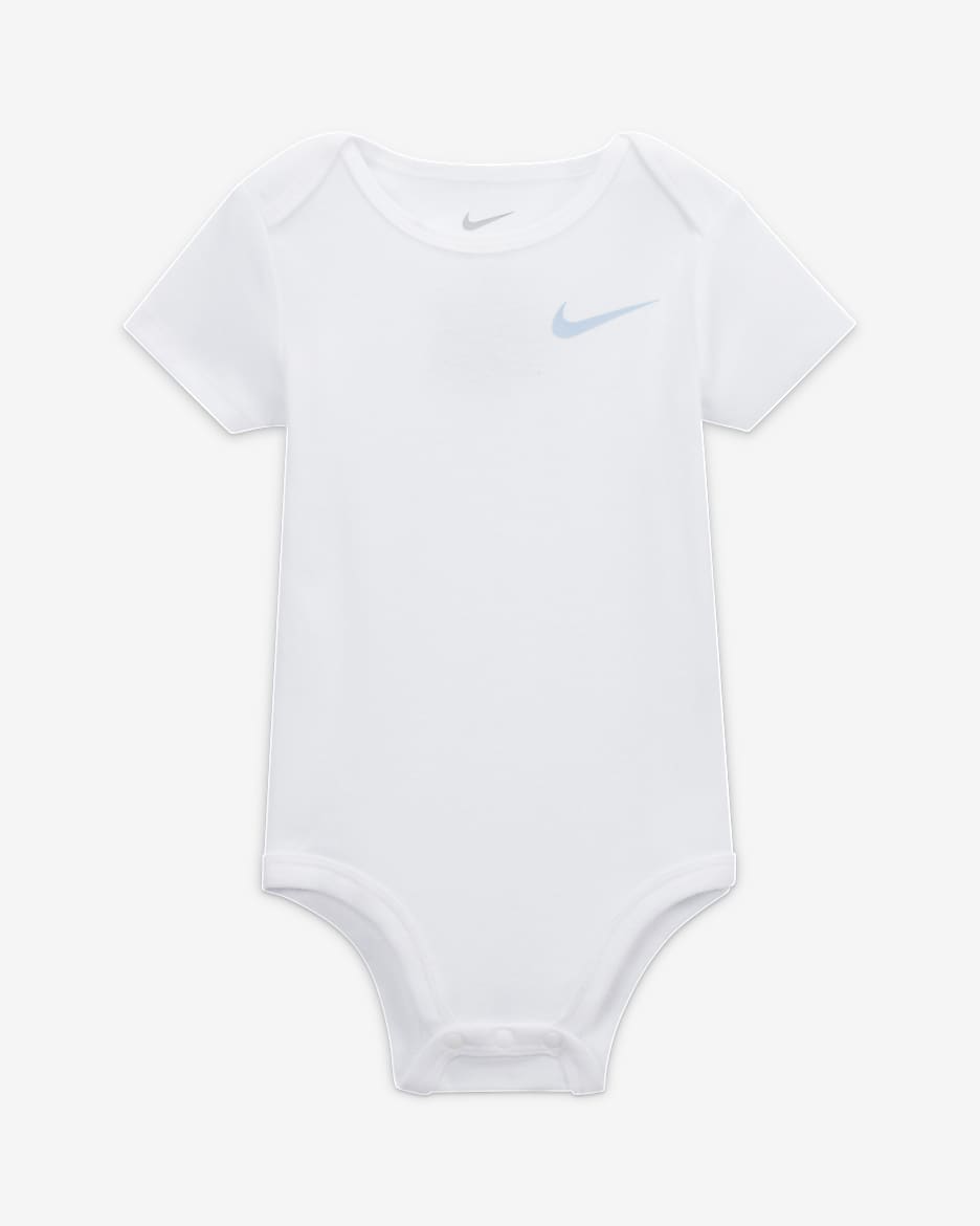 Conjunto de 3 piezas de body para bebé (12 a 24 meses) Nike Essentials - Azul claro