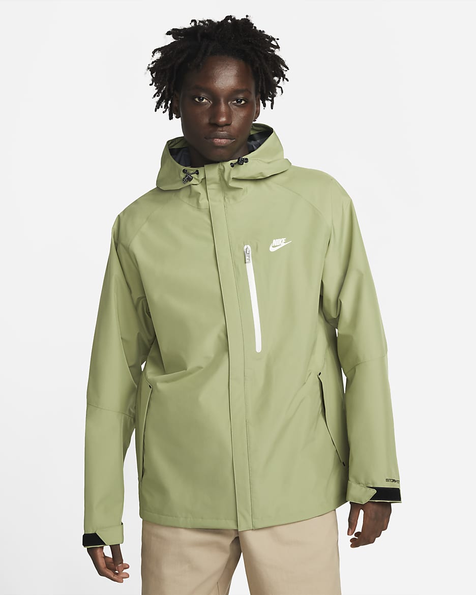Nike Sportswear Storm-FIT Legacy Men's Hooded Shell Jacket - Alligator/Alligator/Sail