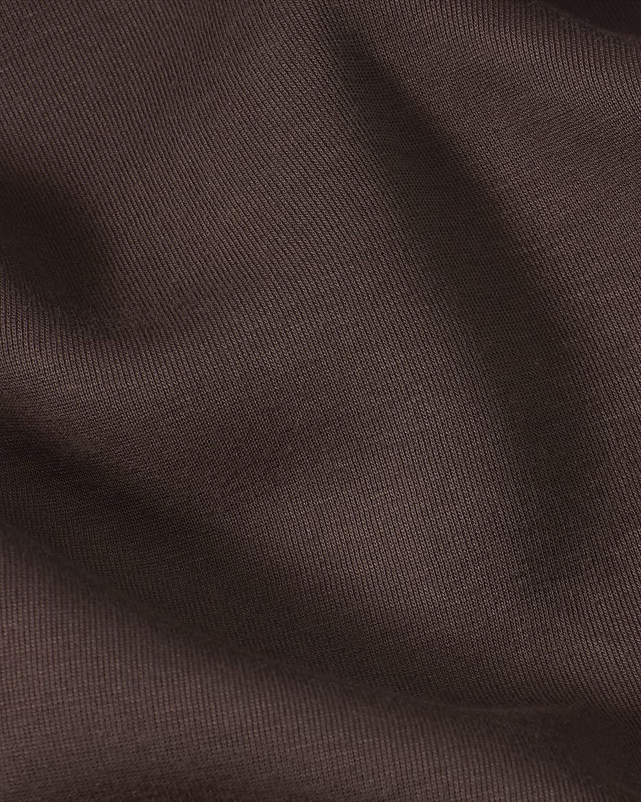 Nike Sportswear Tech Fleece Reimagined extragroßes Kurzarm-Sweatshirt für Herren - Baroque Brown