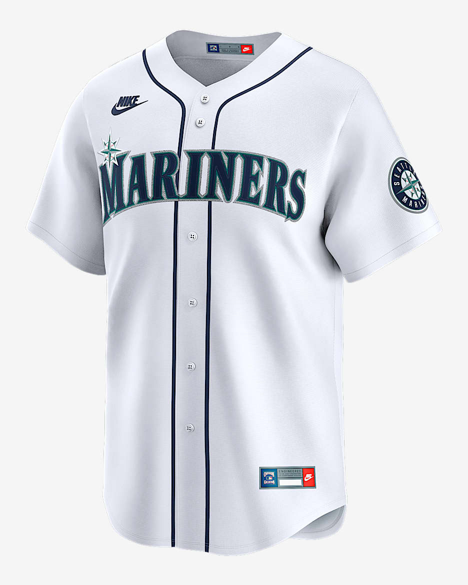 Ken Griffey Jr. Seattle Mariners Cooperstown Men's Nike Dri-FIT ADV MLB Limited Jersey - White