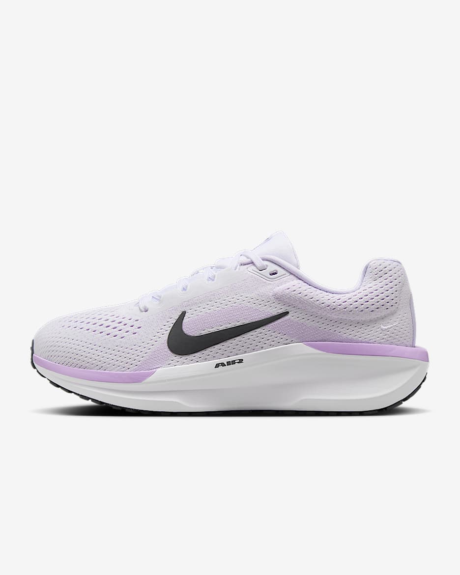 Nike Winflo 11 Women's Road Running Shoes - White/Hydrangeas/Amethyst Tint/Anthracite
