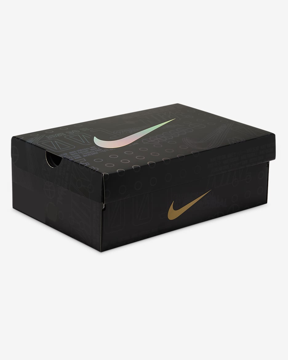 Nike Mercurial Superfly 10 Elite SE FG Yüksek Bilekli Krampon - Siyah/Siyah