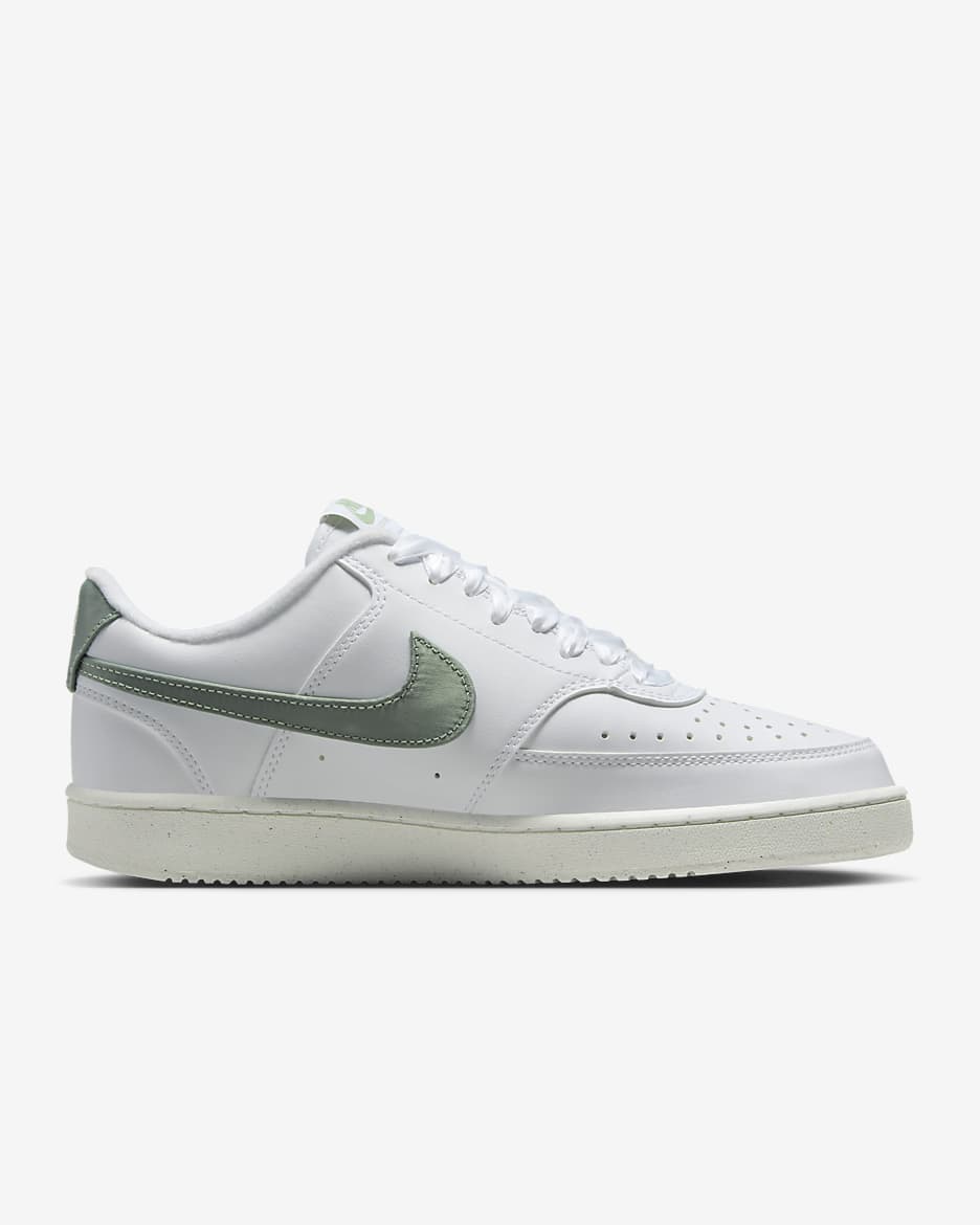 Nike Court Vision Low Next Nature Women's Shoes - White/Sail/Jade Horizon