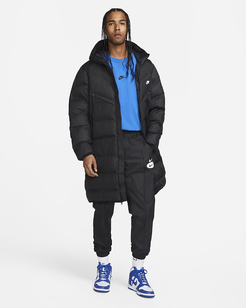 Nike Sportswear Storm-FIT Windrunner Men's PRIMALOFT ® Filled Parka - Black/Black/Sail