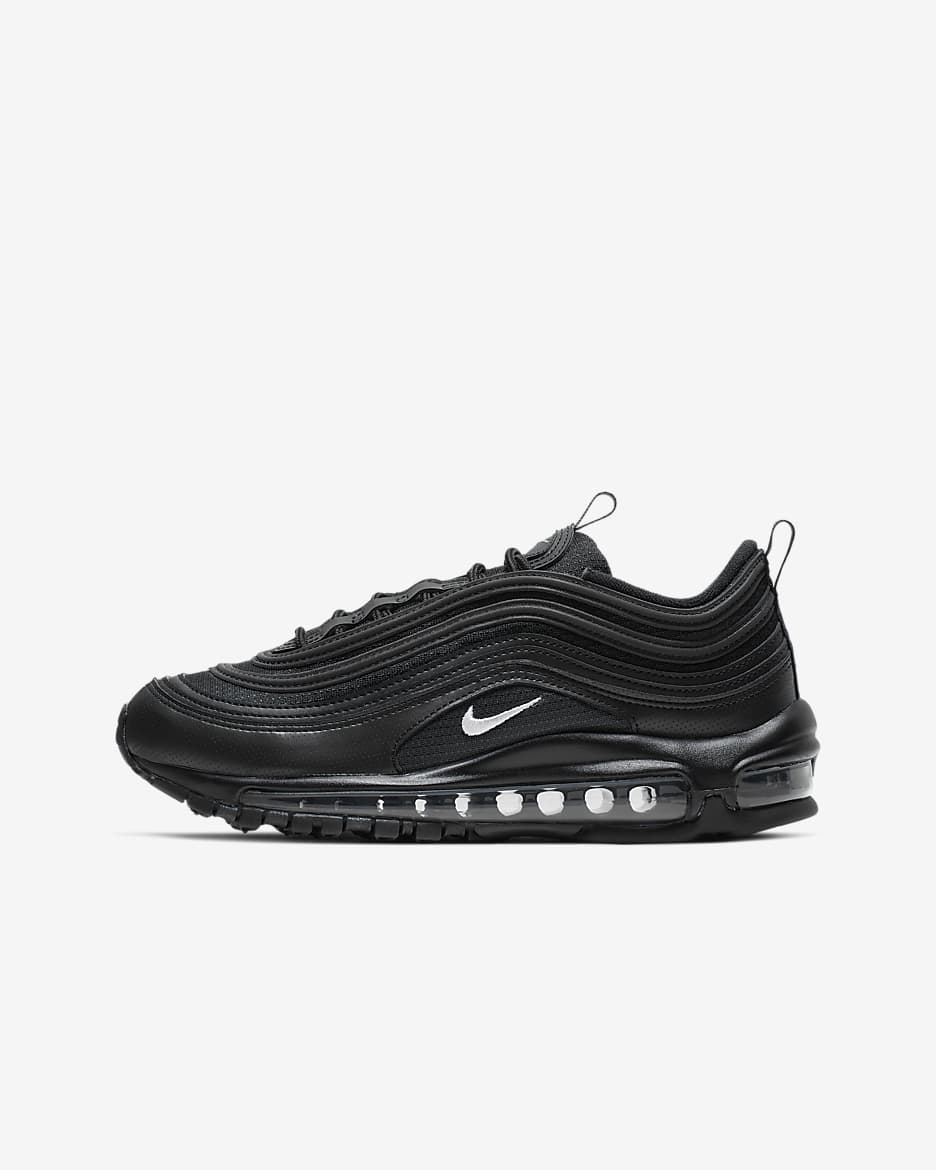 Buty dla dużych dzieci Nike Air Max 97 - Czerń/Anthracite/Biel