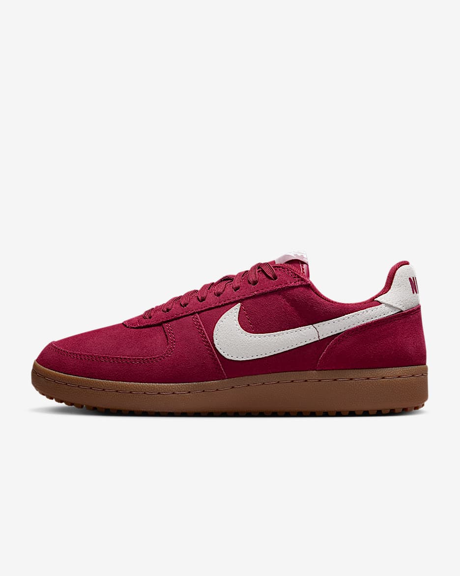 Nike Field General Suede Women's Shoes - Team Red/Gum Medium Brown/White
