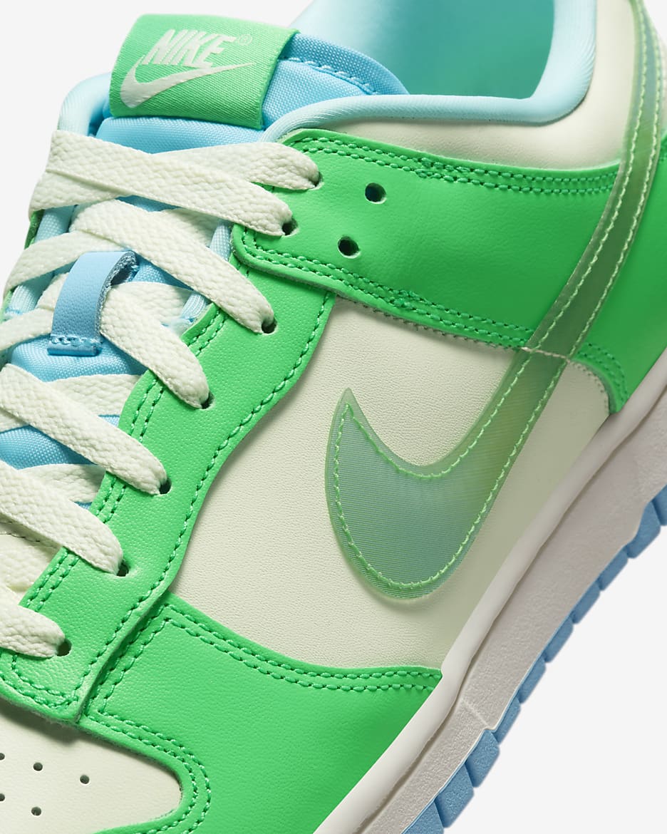 Nike Dunk Low Retro Men's Shoes - Green Shock/Sail/Vapor Green/Aquarius Blue