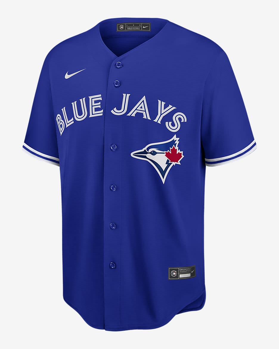 MLB Toronto Blue Jays Men's Replica Baseball Jersey - Royal