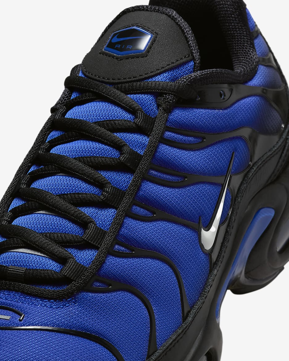 Chaussure Nike Air Max Plus Premium pour homme - Noir/Racer Blue/Obsidian/Phantom