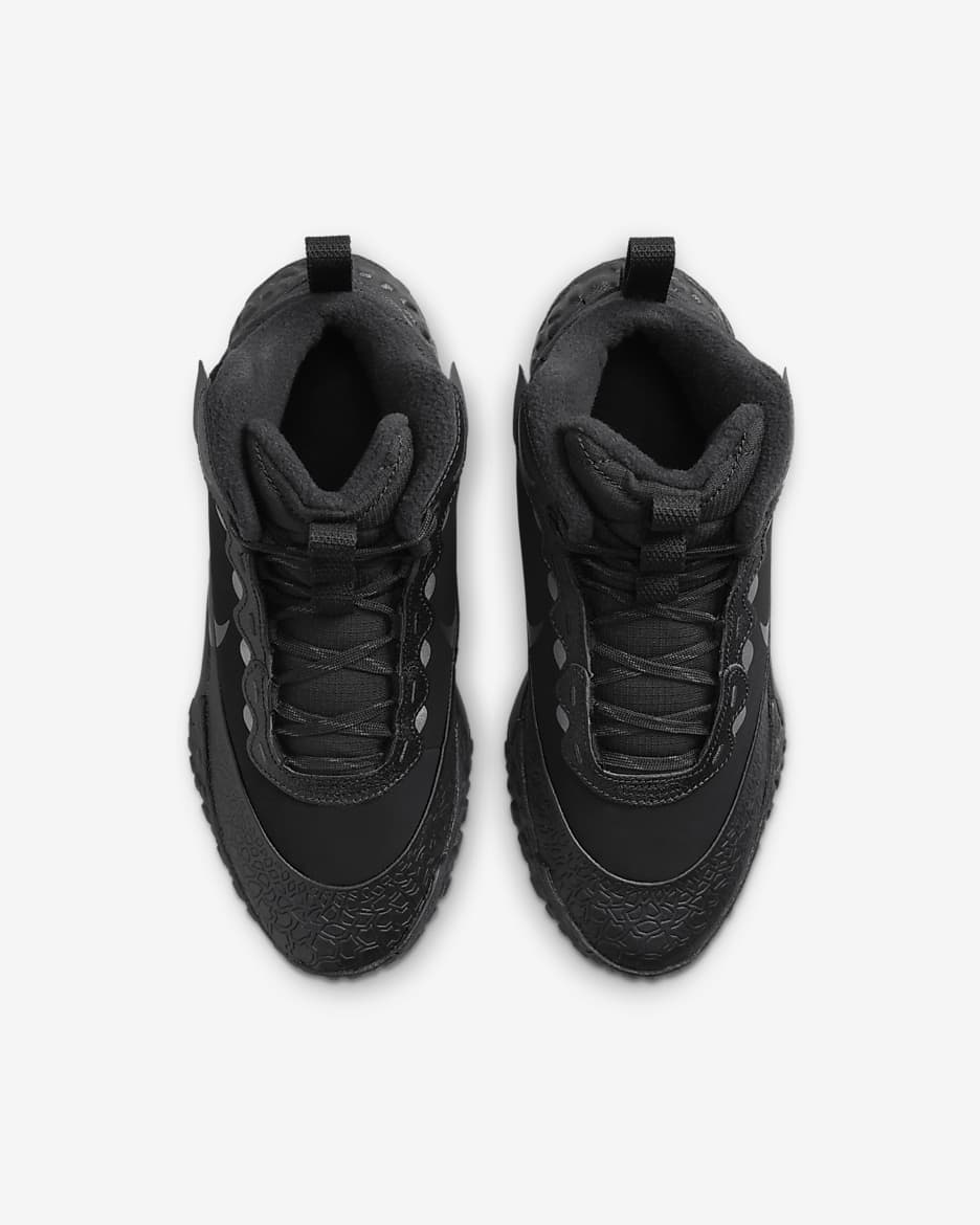 Nike Terrascout høye sko til store barn - Svart/Anthracite