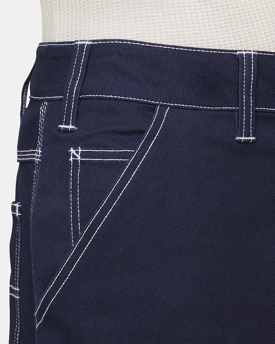 Nike Life Men's Carpenter Trousers - Obsidian/Obsidian