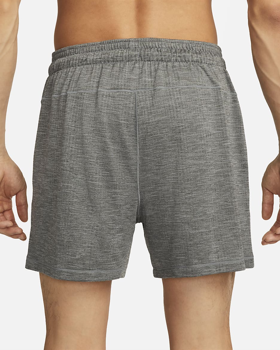 Nike Yoga Men's Dri-FIT 5" Unlined Shorts - Cool Grey/Heather/Cool Grey