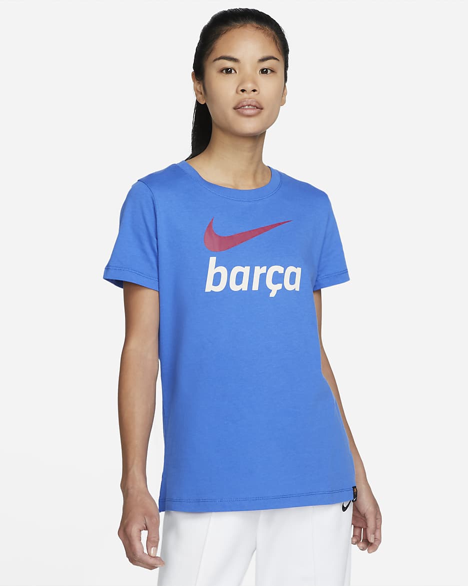 FC Barcelona Women's Soccer T-Shirt - Signal Blue