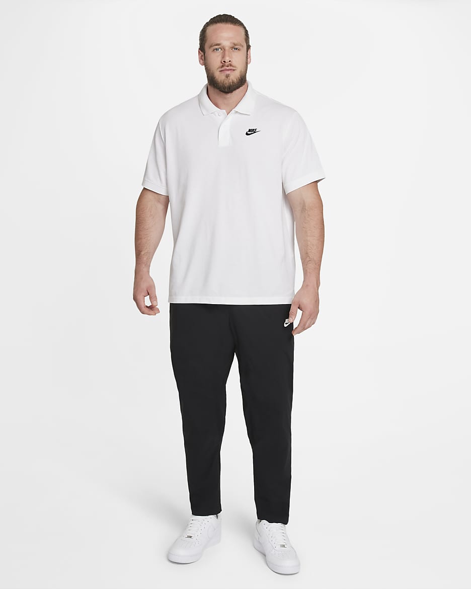 Nike Sportswear Men's Polo - White/Black