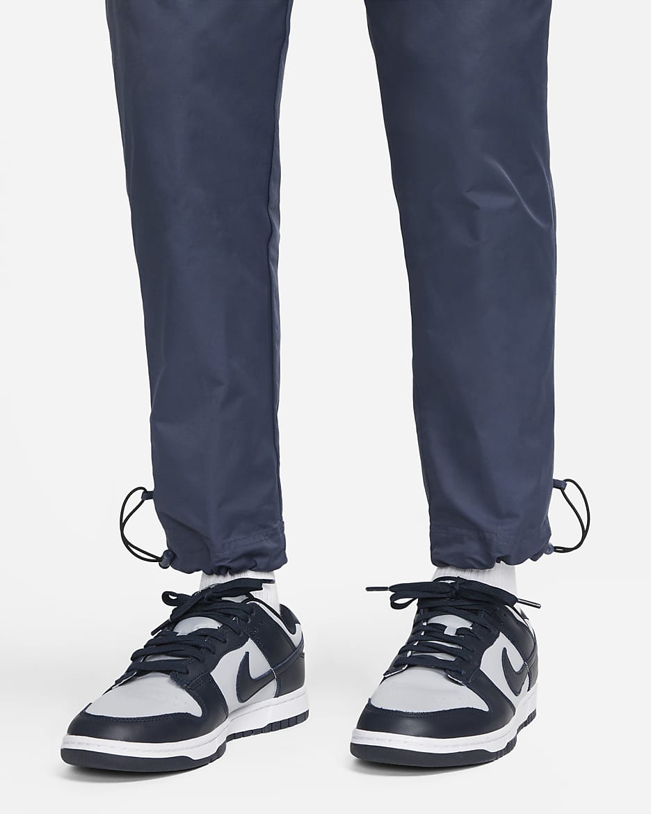 Nike Sportswear Repeat Men's Woven Trousers - Thunder Blue/White