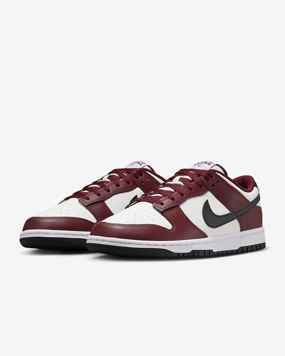 Nike Dunk Low Men's Shoes - Dark Team Red/Summit White/Team White/Black