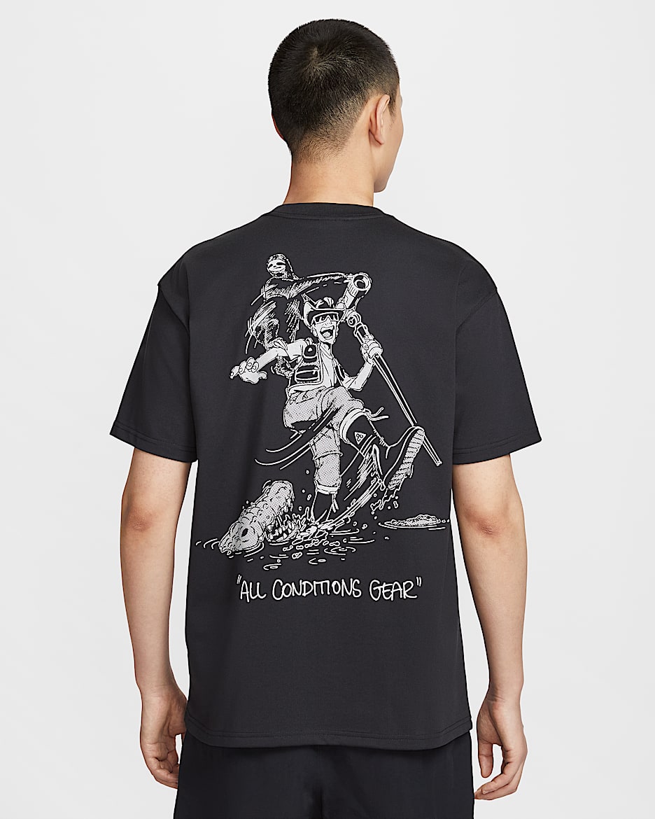 Nike ACG 男款 Dri-FIT T 恤 - 黑色