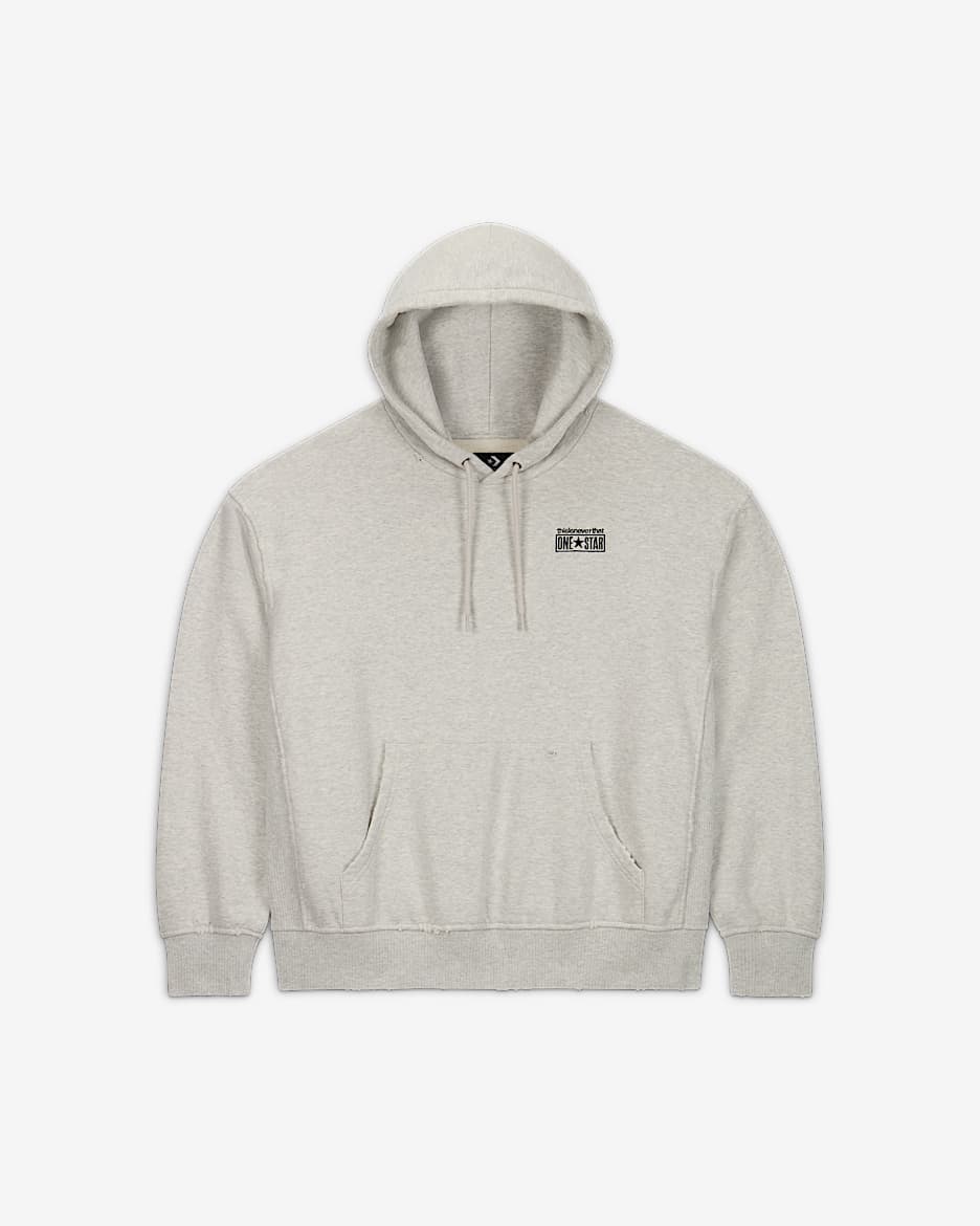 Converse x thisisneverthat Washed Hoodie - Light Grey Heather