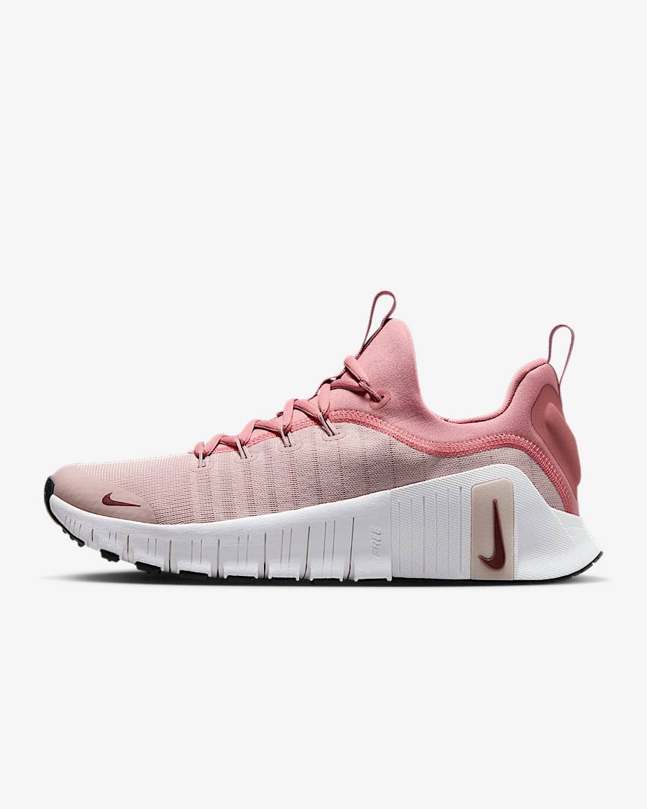 Nike Free Metcon 6 Workout-Schuh (Damen) - Silt Red/Red Stardust/Red Sepia