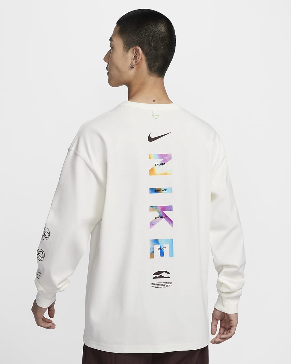 Nike Sportswear Premium Essentials Men's Long-Sleeve T-Shirt - Sail