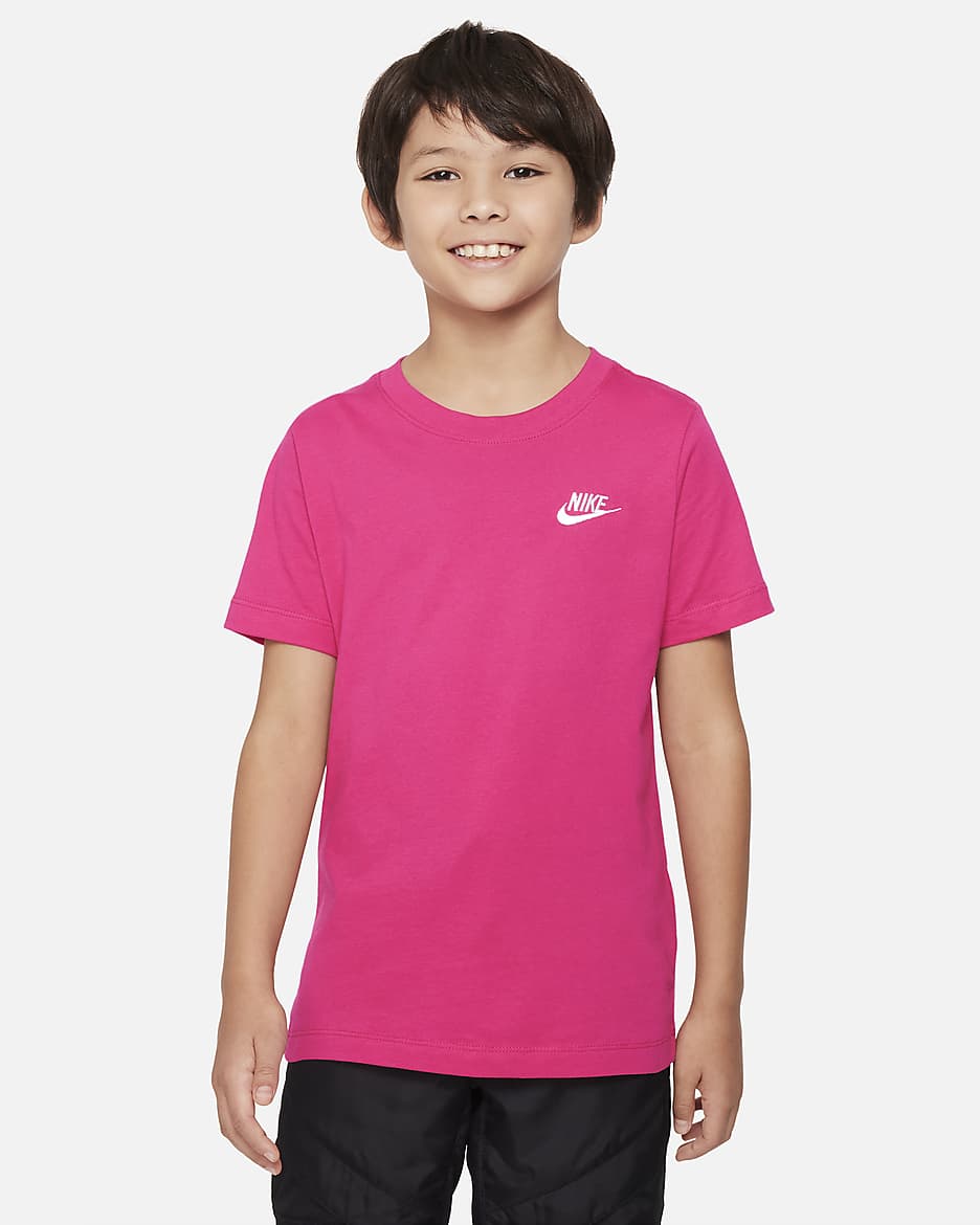 Nike Sportswear Older Kids' T-Shirt - Fireberry