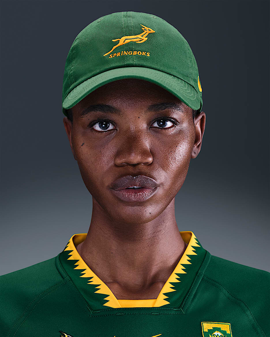 Unisex jockey καπέλο ράγκμπι Springboks Nike Heritage 86 - Gorge Green/University Gold