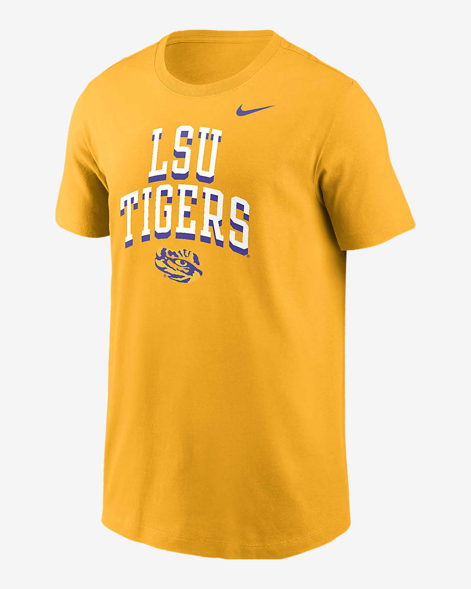 LSU Big Kids' (Boys') Nike College T-Shirt - University Gold