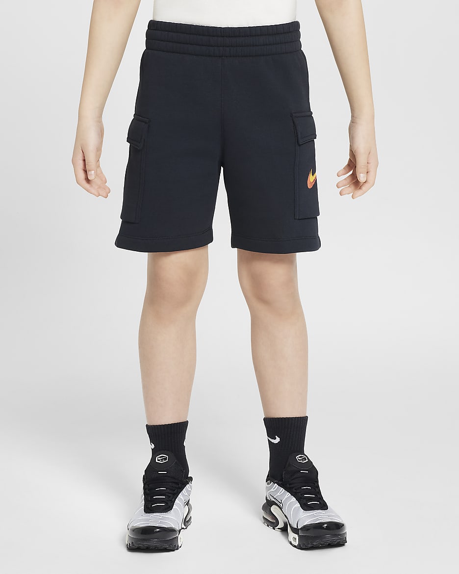 Nike Sportswear Standard Issue fleeceshorts voor jongens - Zwart