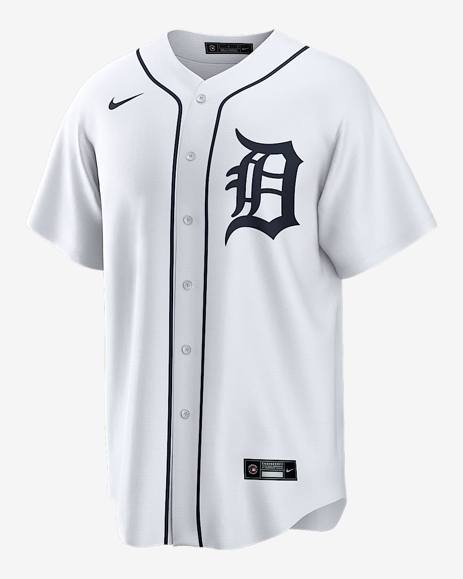 Riley Greene Detroit Tigers Men's Nike MLB Replica Jersey - White