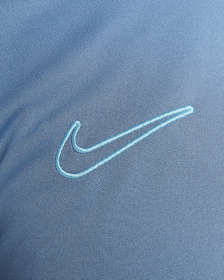 Nike Dri-FIT Academy Voetbaltop met korte mouwen voor dames - Aegean Storm/Baltic Blue/Baltic Blue