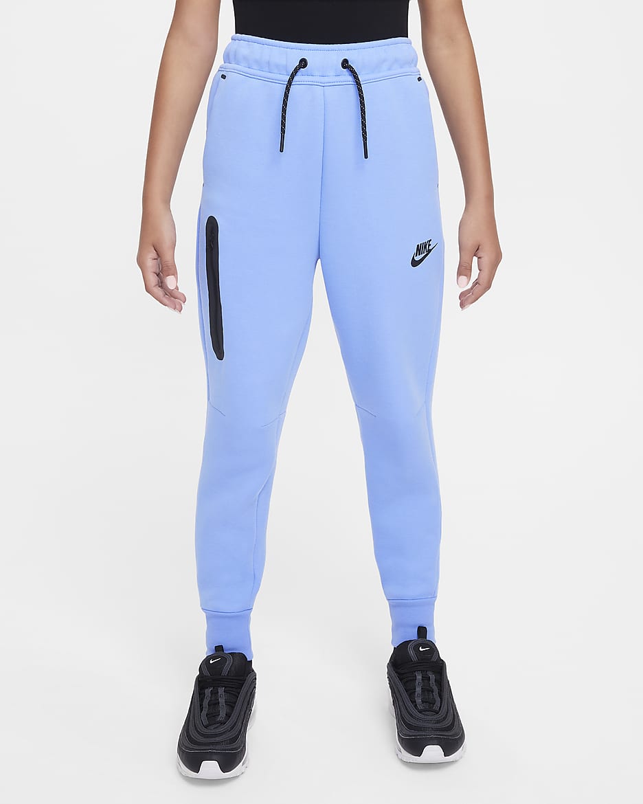 Nike Sportswear Tech Fleece Girls' Joggers - Royal Pulse/Black/Black/Black
