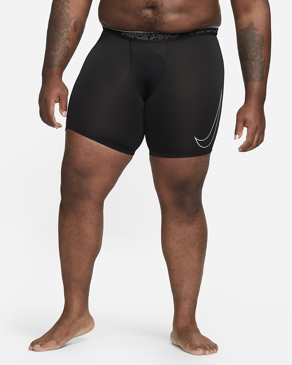 Nike Pro Dri-FIT Men's Shorts - Black/White