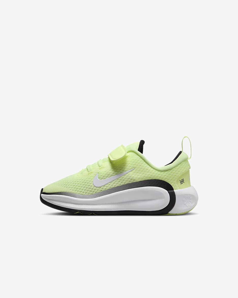 Nike Infinity Flow kleuterschoen - Barely Volt/Zwart/Wit