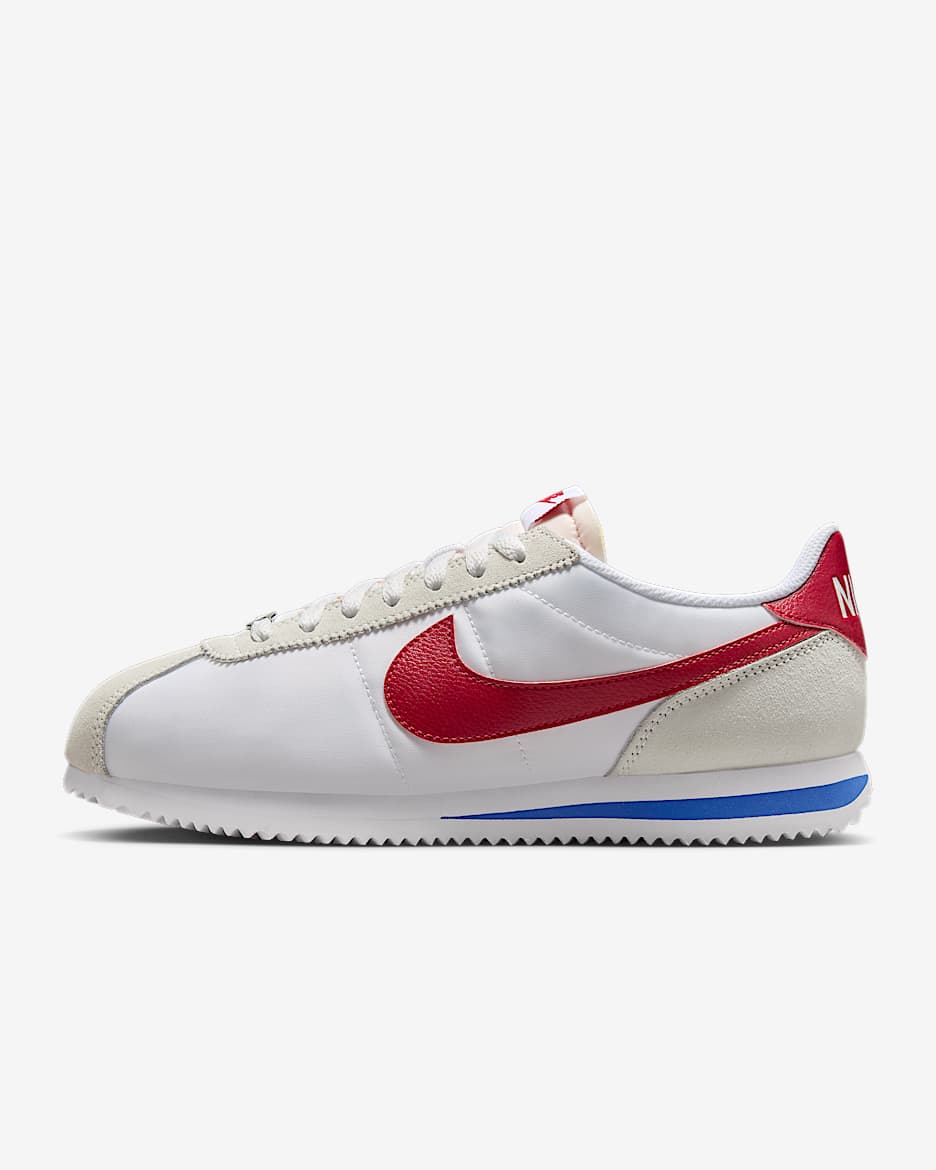 Boty Nike Cortez Textile - Bílá/Game Royal/Summit White/Gym Red
