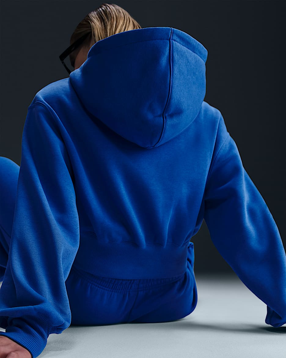 Nike Sportswear Phoenix Fleece Women's Loose Cropped Full-Zip Hoodie
