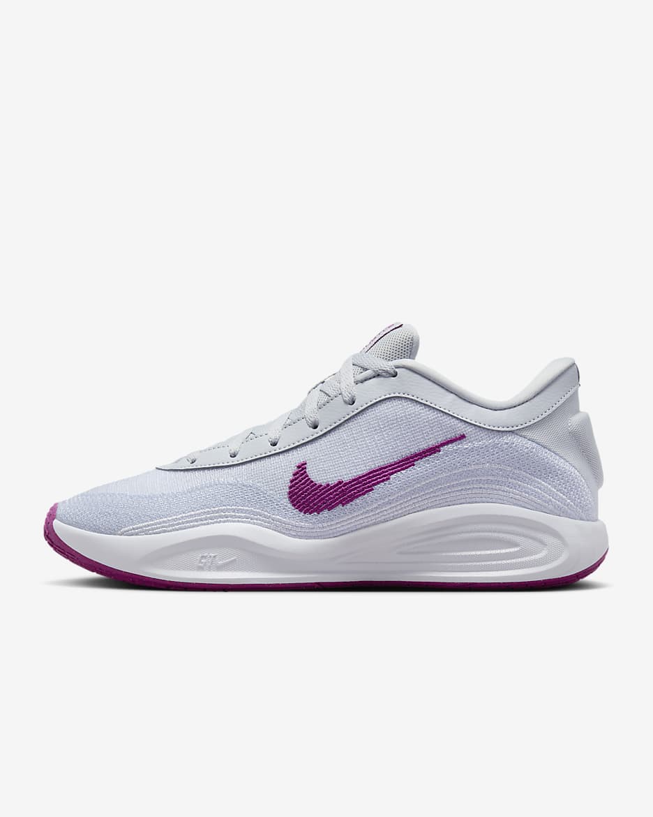 G.T. Hustle Academy Zapatillas de baloncesto - Pure Platinum/Blanco/Hot Fuchsia