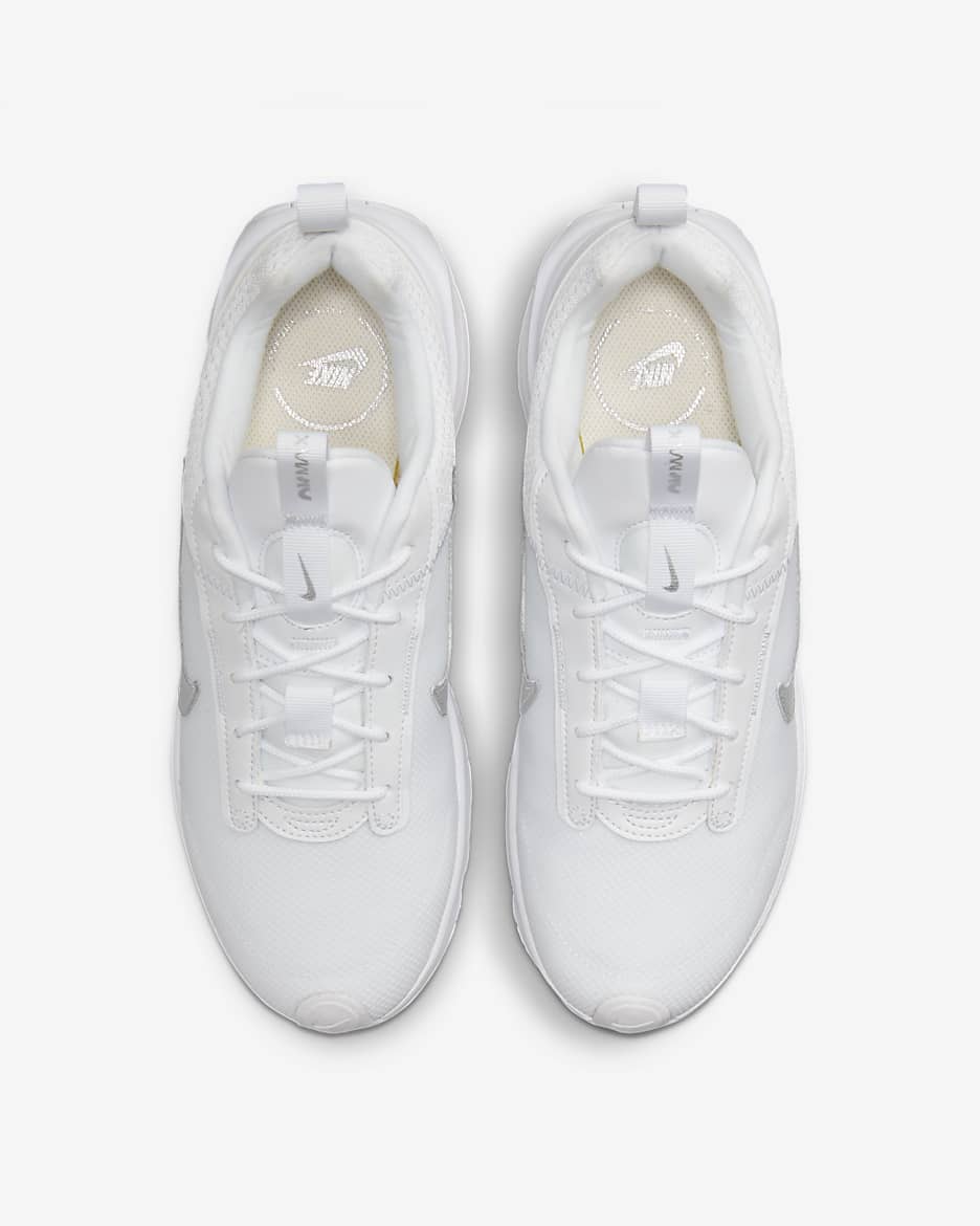 Nike Air Max INTRLK Lite Women's Shoes - White/White/Metallic Silver