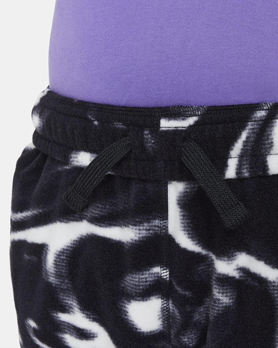 Pants para niños talla grande Nike ACG "Wolf Tree" - Negro/Blanco