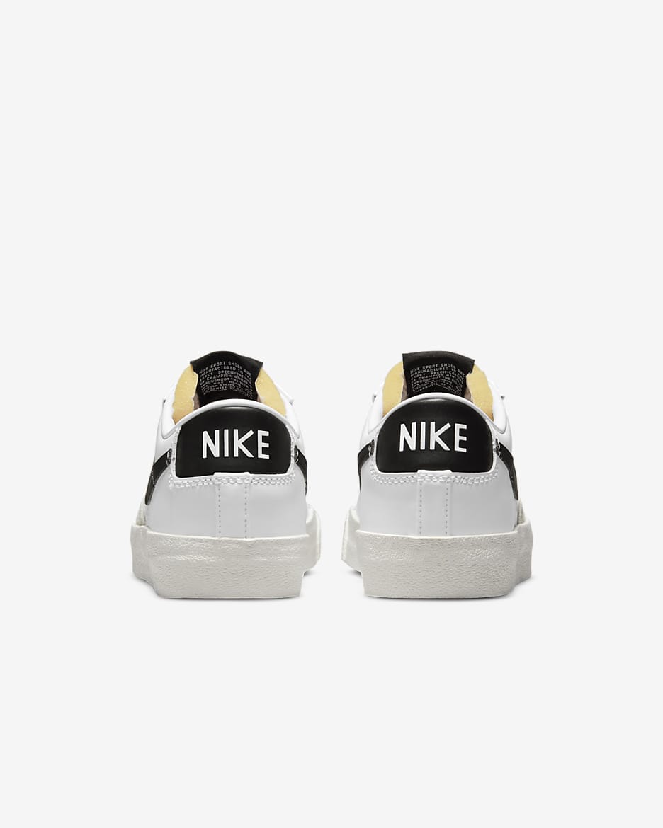 Nike Blazer 低筒 '77 女鞋 - 白色/Sail/白色/黑色