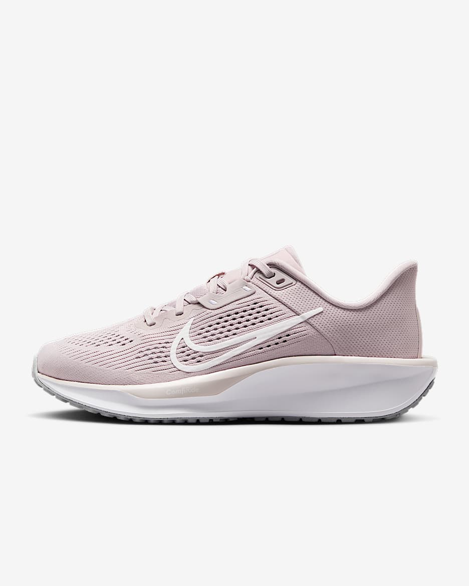 Tenis de correr en pavimento para mujer Nike Quest 6 - Violeta platino/Gris lobo/Blanco