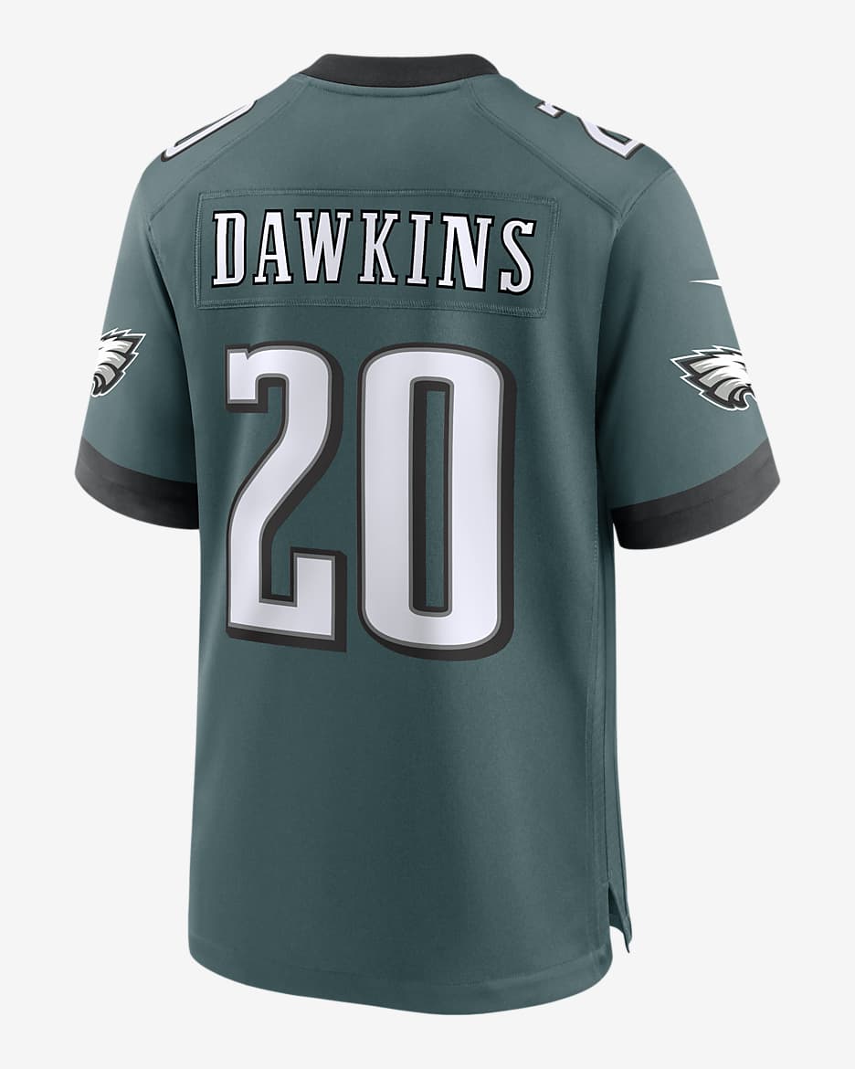 Brian Dawkins Philadelphia Eagles Men's Nike NFL Game Jersey - Green