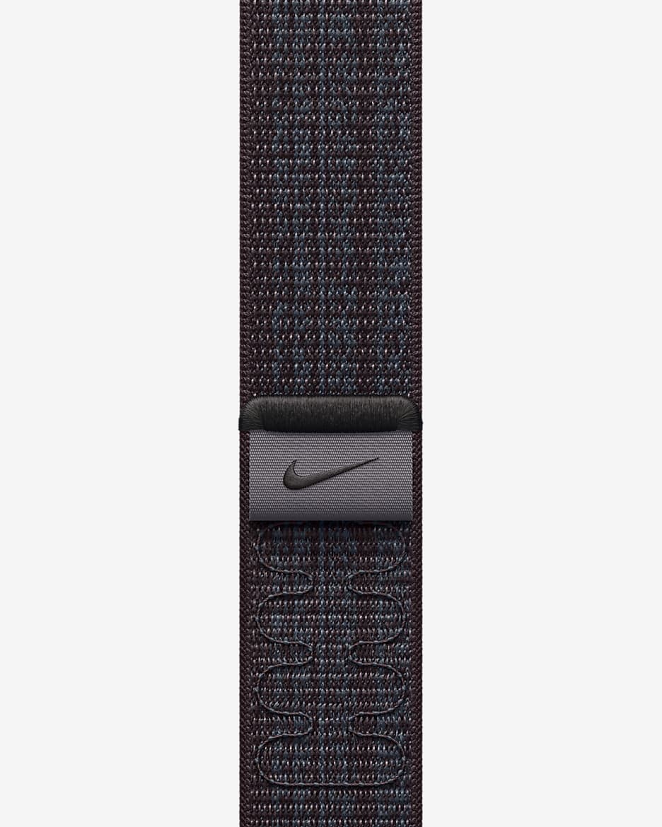 41mm Black/Blue Nike Sport Loop - Black/Blue